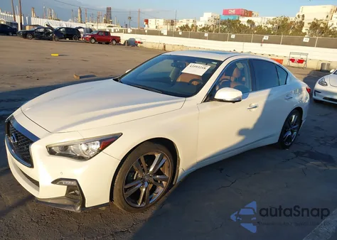 2021 Infiniti Q50 Luxe from USA, damaged, VIN JN1EV7BP5MM704450